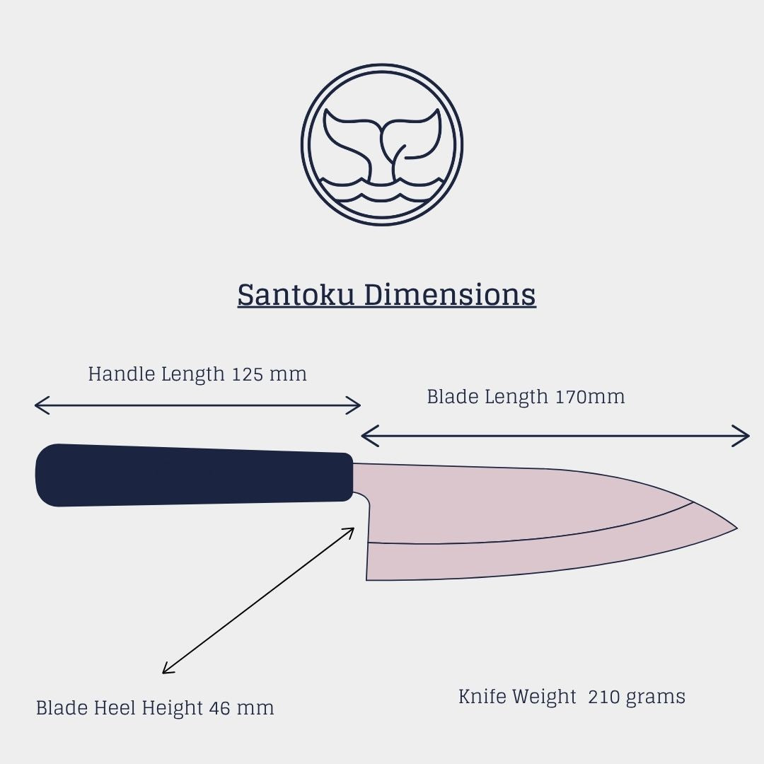 Forged Japanese Santoku