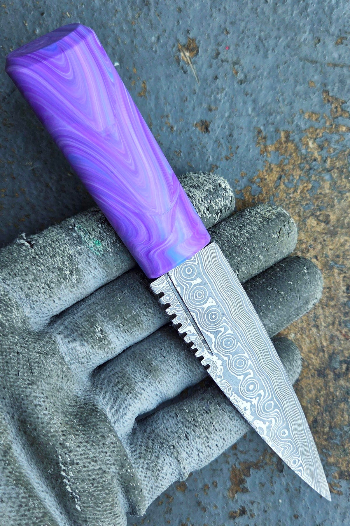 Sgian Dubh 010 - Diesel Blue