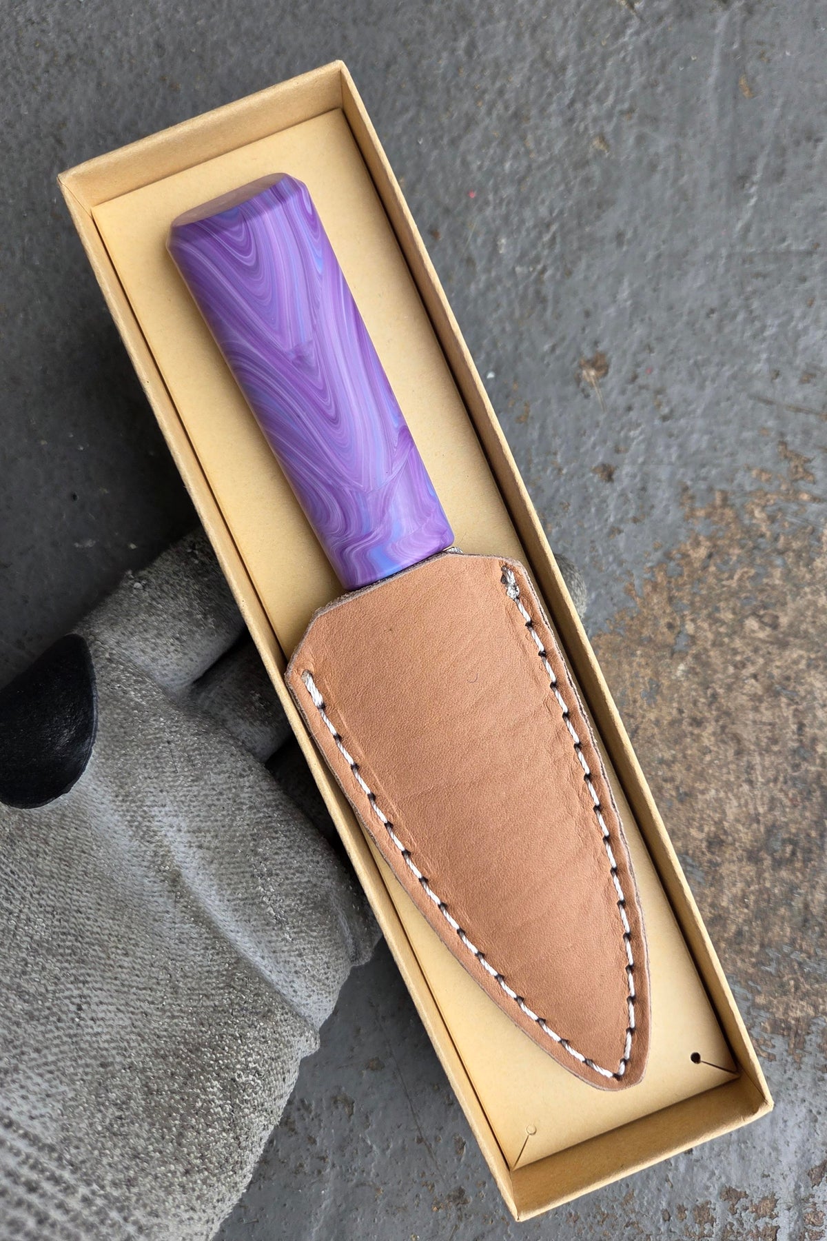 Sgian Dubh 010 - Diesel Blue