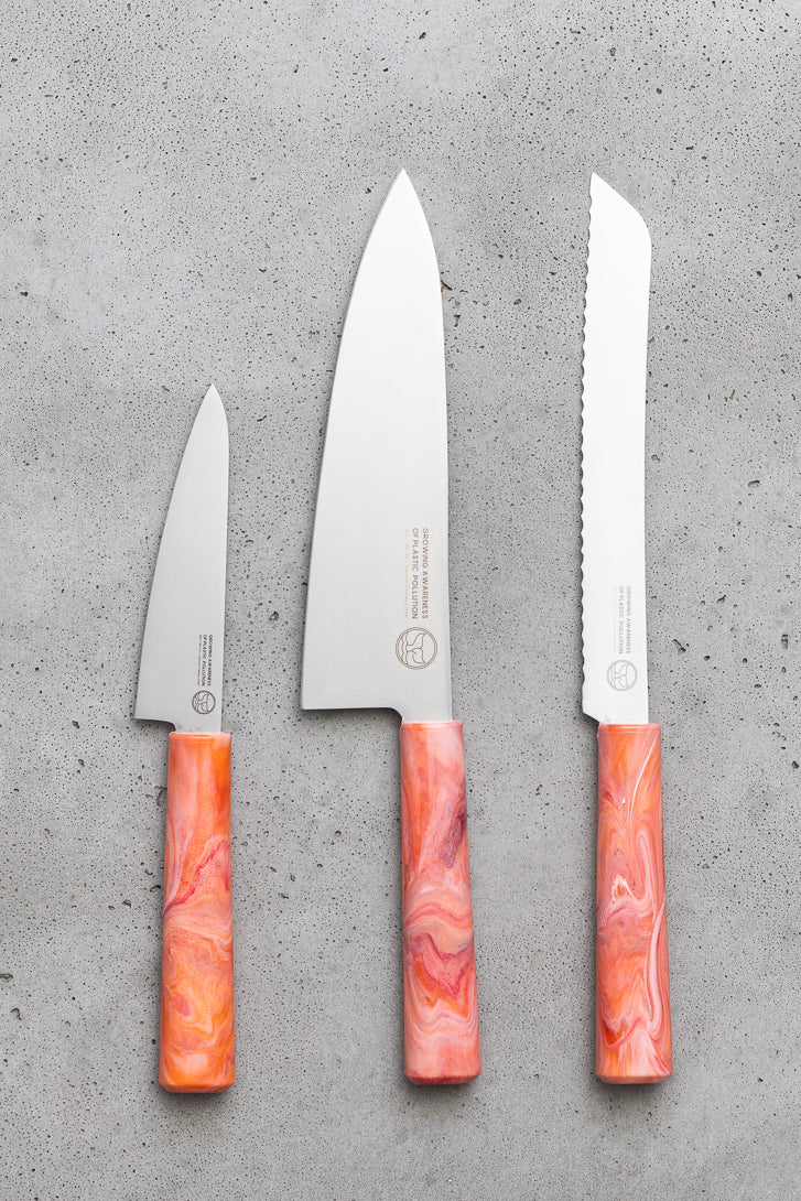 Full Set - Orange Marble