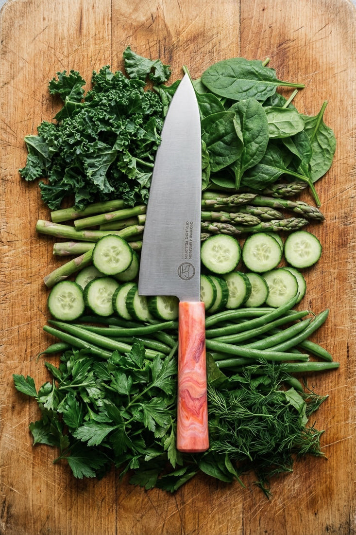 chef knife in tackle box Chef