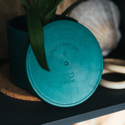 Matt Green 12cm Bloom Pot - Eigg, Muck, Rum, Canna, Coll &amp; Skye